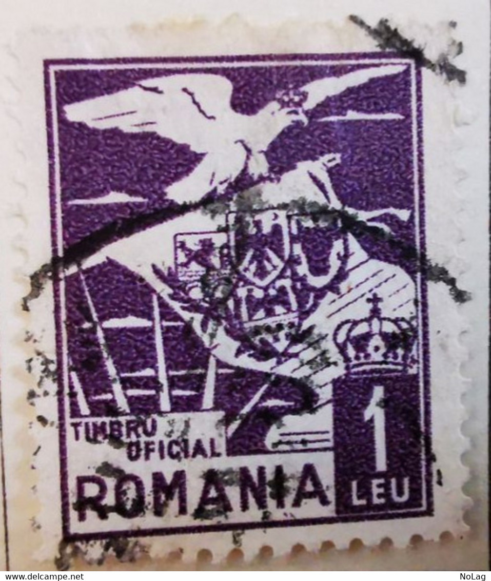 Roumanie - 1929-30_ Y&T Timbres De Service N°3-4-6-7-13-14-17  - Oblitérés - Service