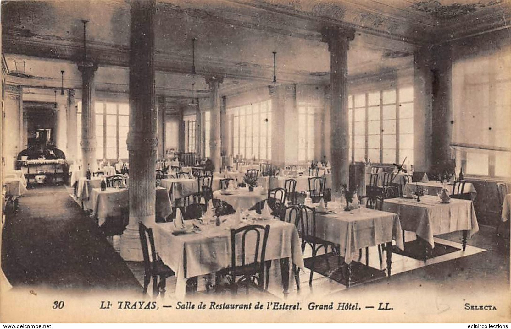 Le Trayas     83          Salle Du Restaurant L'Esterel     LL 30        ( Voir Scan) - Tamaris