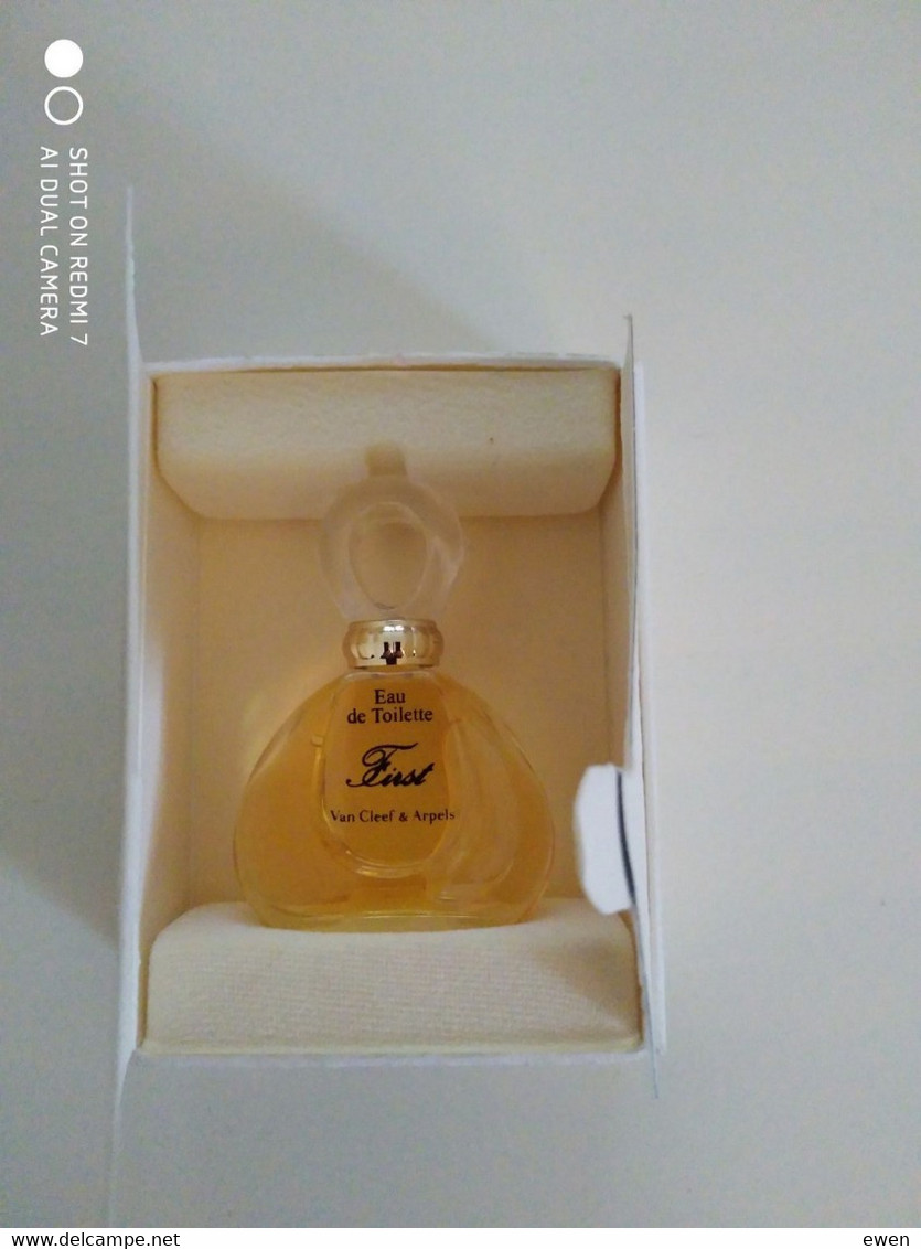 Miniature De Parfum. First De Van Cleef & Arpels. - Miniaturen Flesjes Dame (met Doos)