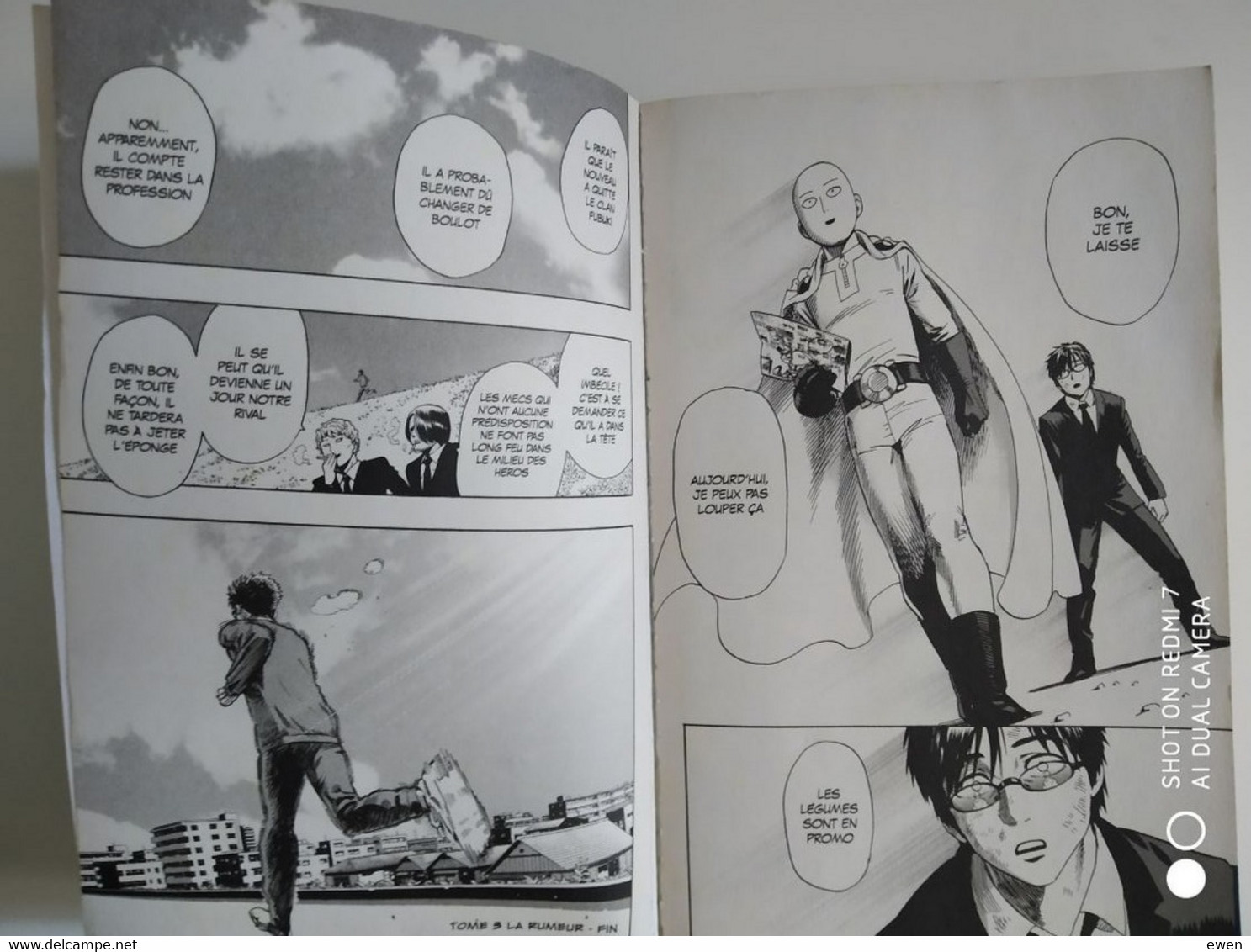 Manga One Punch Man 03. La Rumeur. - Mangas Versione Francese