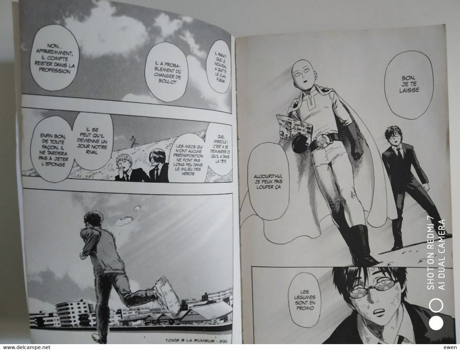Manga One Punch Man 03. La Rumeur. - Manga [franse Uitgave]