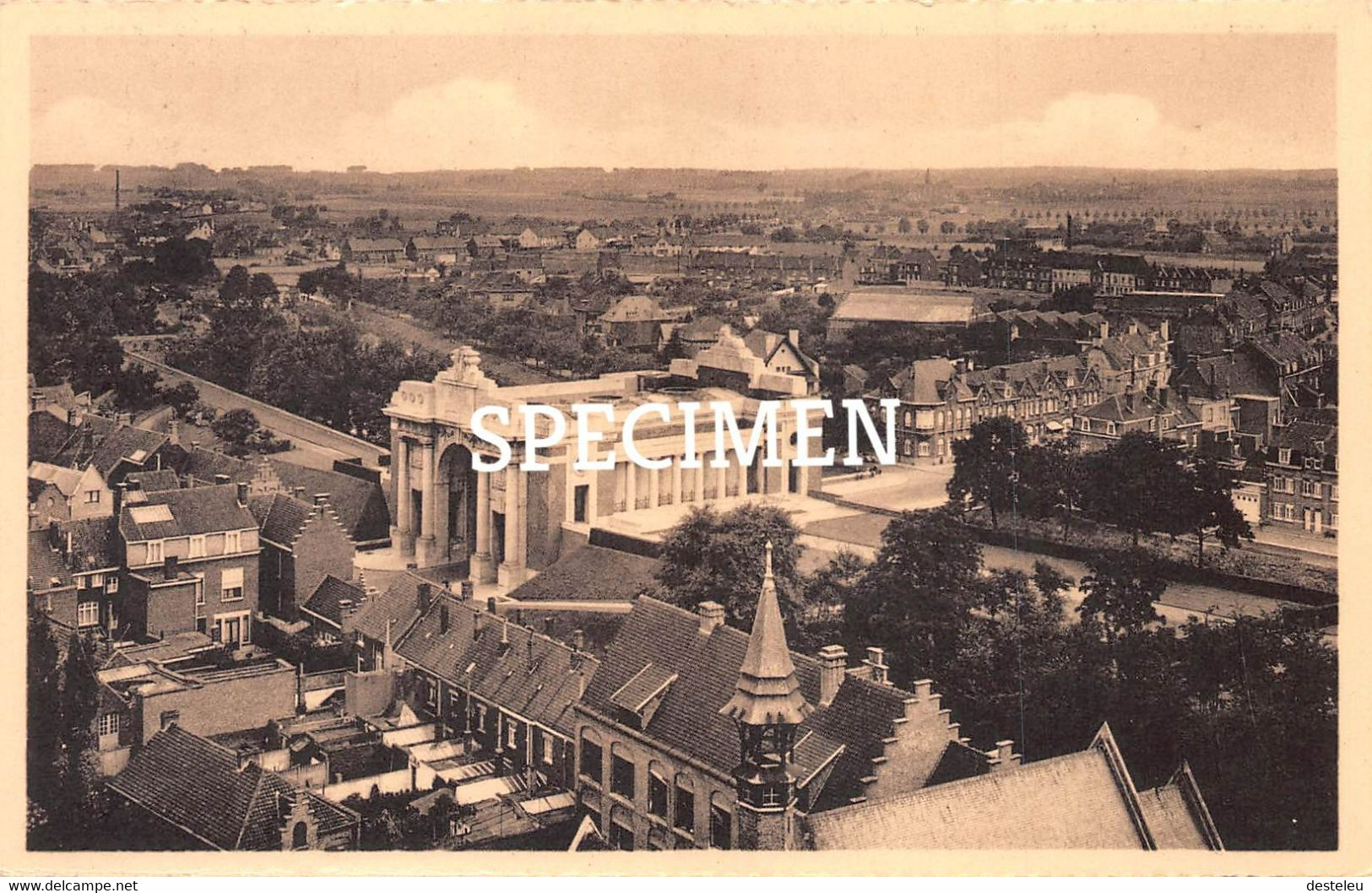 Porte De Menin Panorama @  Ypres Ieper - Ieper