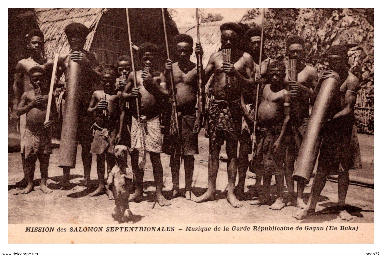 Papouasie Nouvelle Guinée - Musique De La Garde Républicaine De Gayan (Ile Buka) - Papouasie-Nouvelle-Guinée