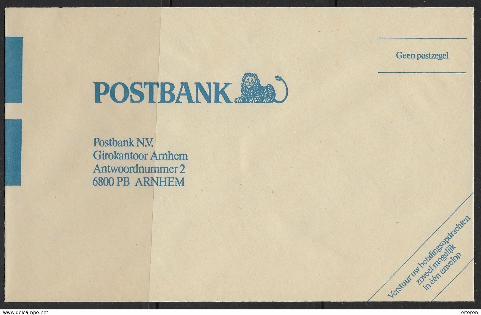 Andere & zonder classificatie - 20 giro-enveloppen postgiro/rijkspostspaarbank/postbank Arnhem