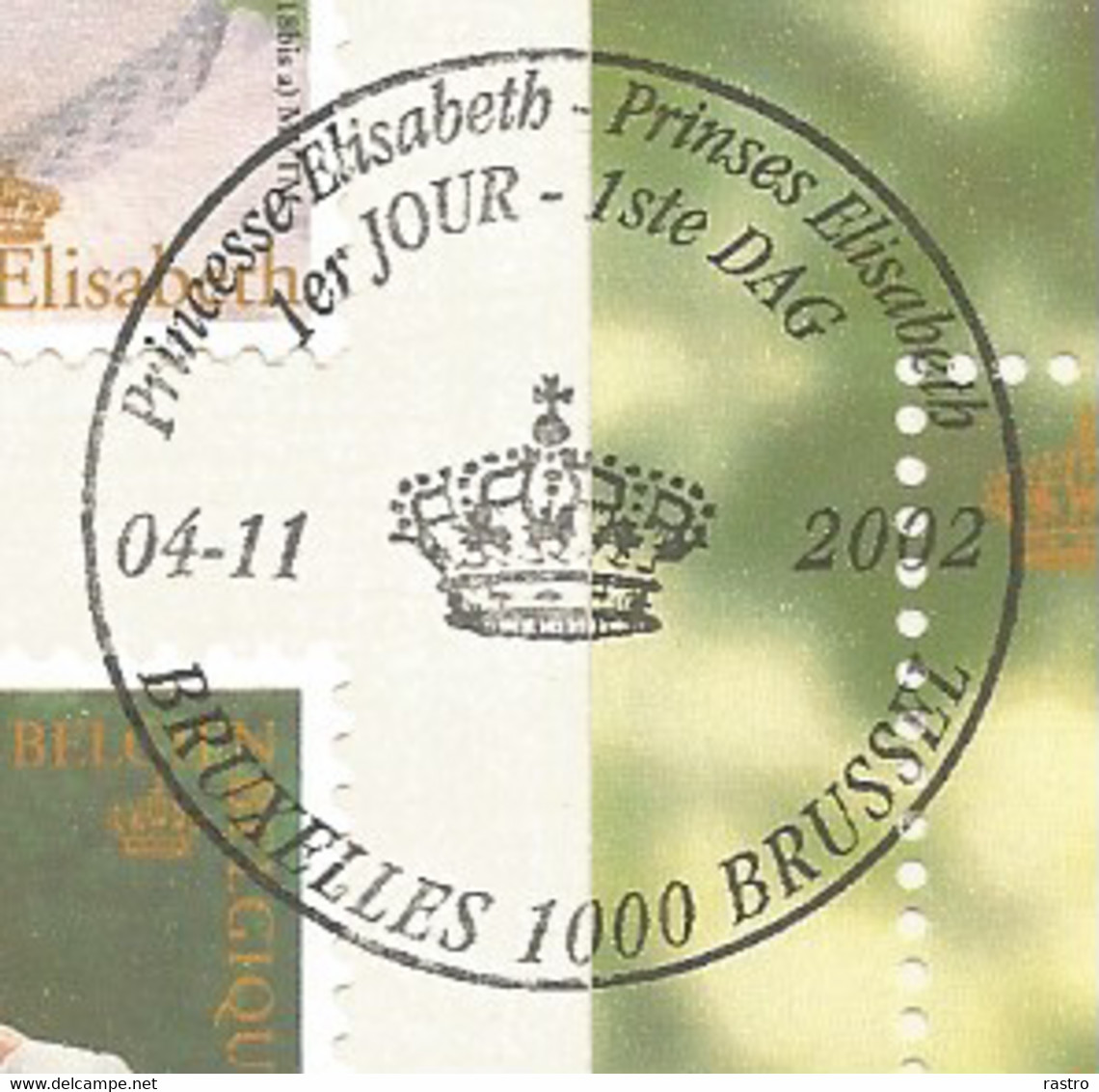 N°  3098-99 +  BF 97 (anniv. Princesse Elisabeth) FDS   (format 212 X 149 Mm) - Zonder Classificatie