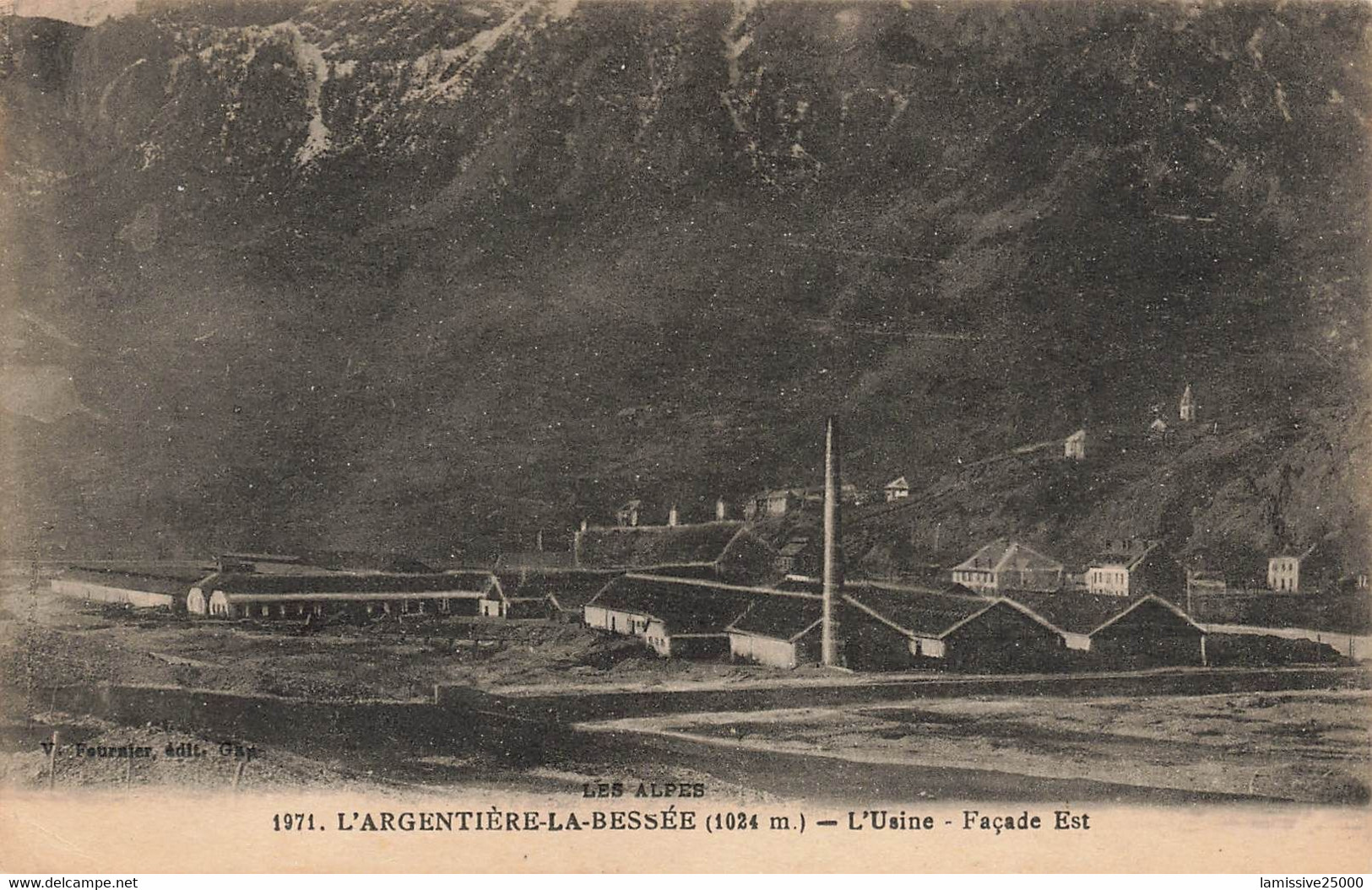 05 L'argentière La Bessée Vue Générale Les Usines - L'Argentiere La Besse