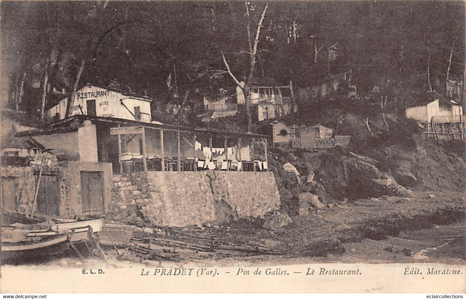 Le Pradet        83        Pin Des Galles. Le Restaurant      (voir Scan) - Le Pradet