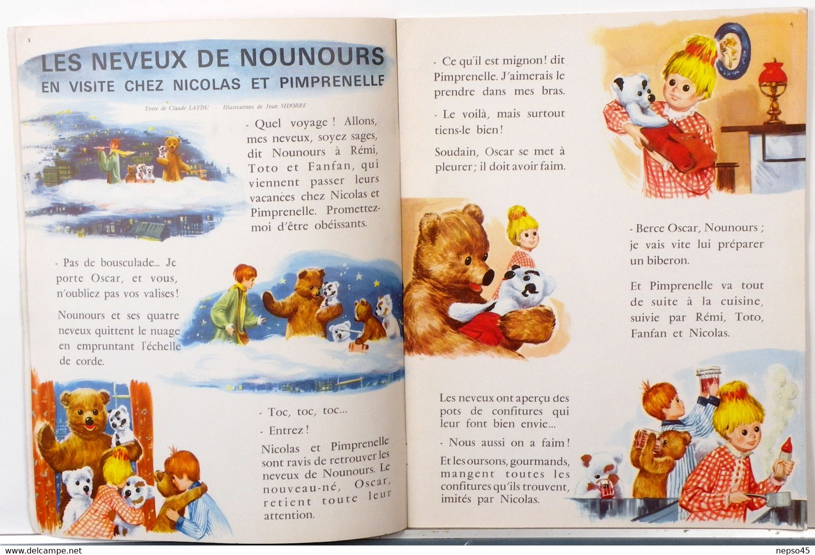 Le Journal De Nounours.bonne Nuit Les Petits.numéro 2 Avril 1965. - Collection Lectures Et Loisirs