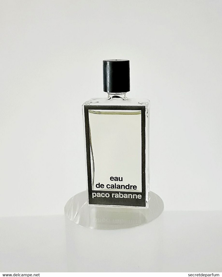 Miniatures De Parfum  EAU De CALANDRE  De  PACO RABANNE  EDT  5 Ml - Miniatures Men's Fragrances (without Box)