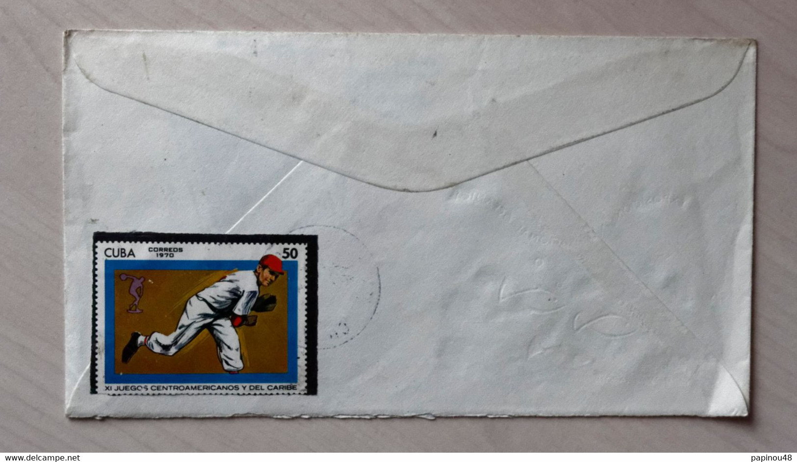 Enveloppe D'un Courrier De 1981 Provenant De Cuba - Briefe U. Dokumente