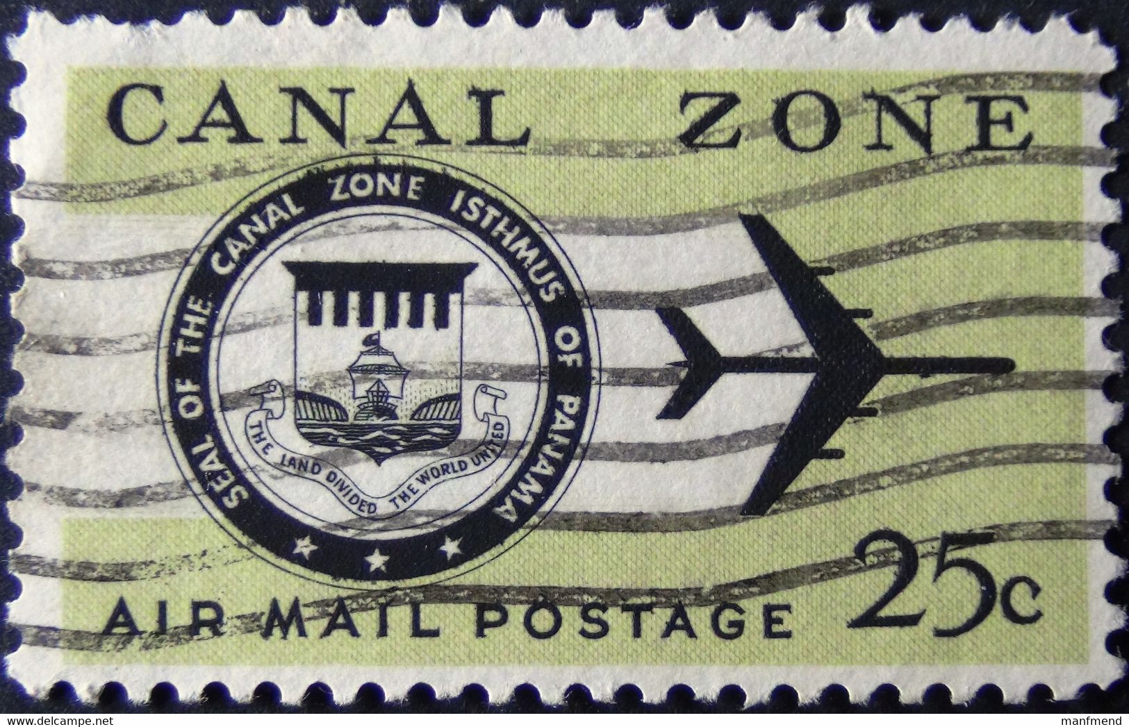 USA - Canal Zone - 1968 - Mi:US-CZ 164, Sn:US-CZ C52, Yt:US-CZ PA46 O  - Look Scan - Zona Del Canale / Canal Zone