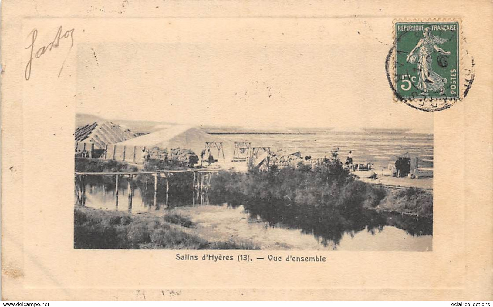 Les Salins D'Hyères       83        Vue D'Ensemble    (voir Scan) - Autres & Non Classés