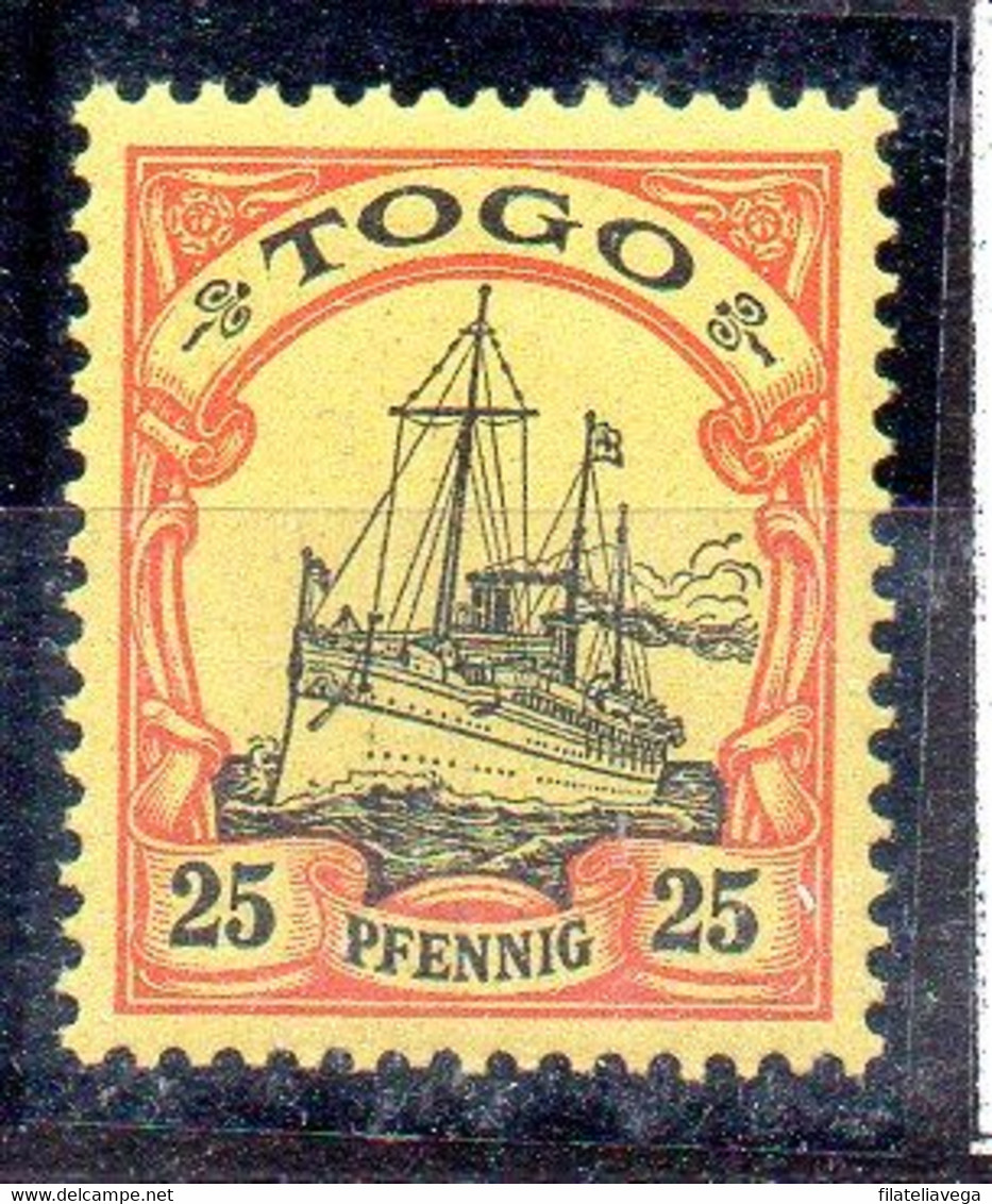 Alemania Togo Sello Nº Michel 11 ** BARCOS (SHIPS) - Togo