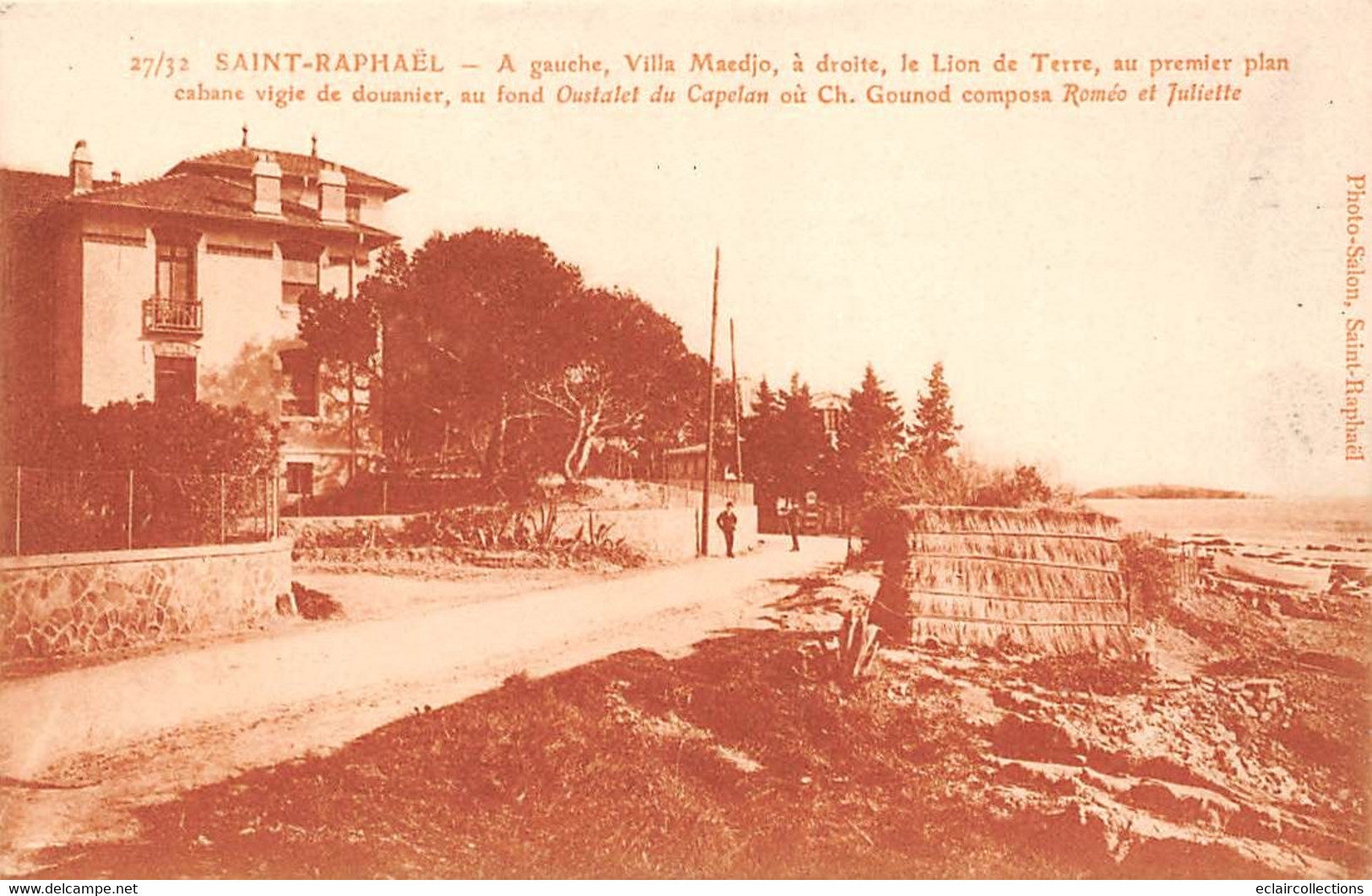 Saint Raphaël         83        Villa Maedjo Et Cabane De Vigie Des Douaniers  - Pli -  N° 27/32   (voir Scan) - Saint-Raphaël