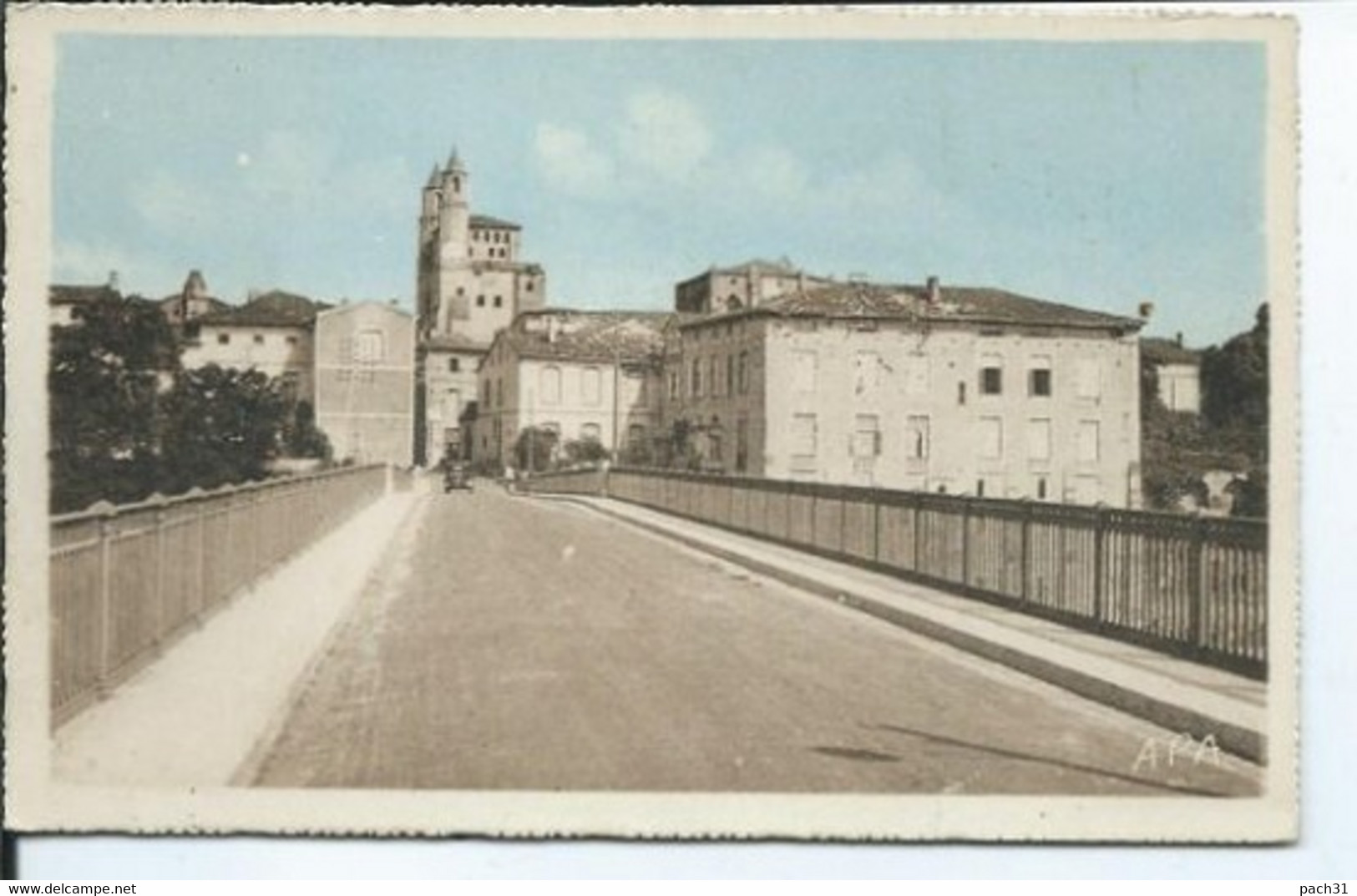 Rabastens  Tarn   Le Nouveau Pont Et L'entrée De La Ville - Realmont