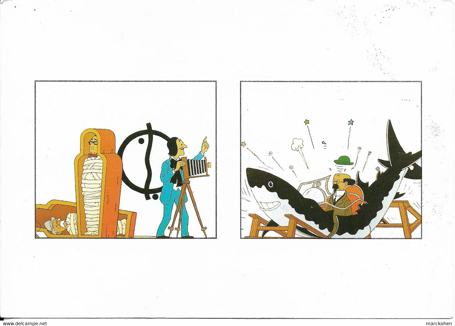 BANDE DESSINEE - TINTIN : "Tintin Dans Le Métro". Fresque En Carte Postale. Murs De La Station De Stockel. CPM. - Nahverkehr, Unterirdisch