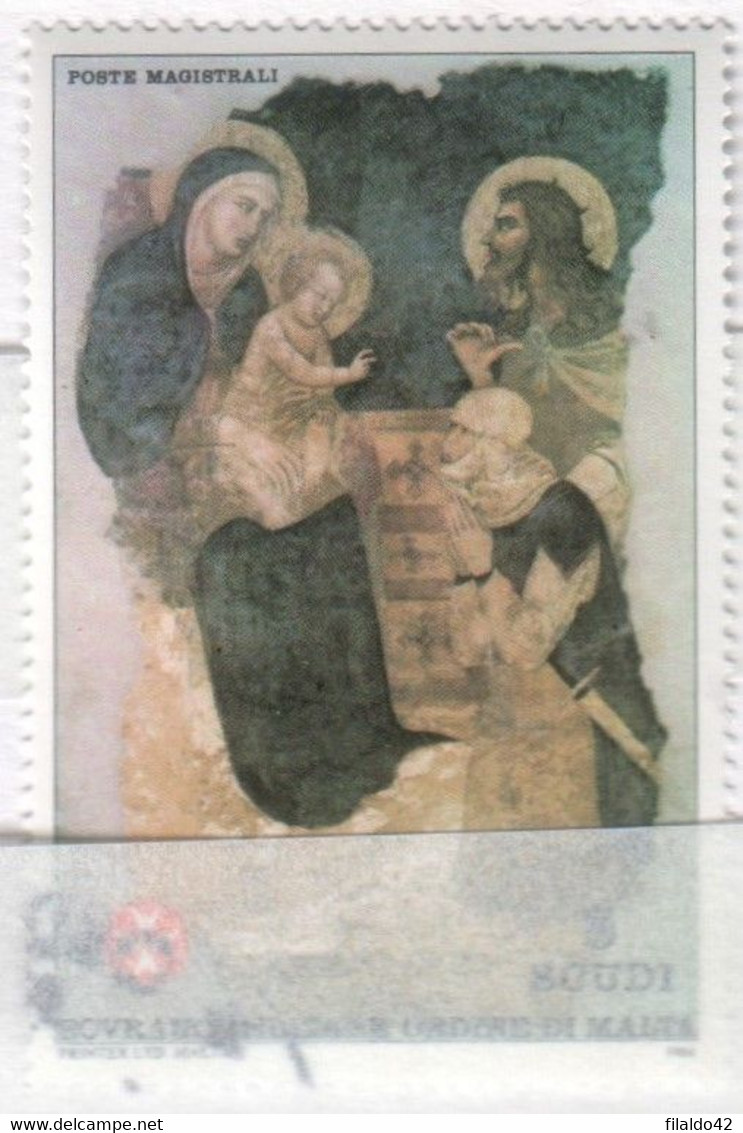 SMOM - 1984 - Usato - Natale 1v (rif. 231 Cat. Unificato) - Malte (Ordre De)