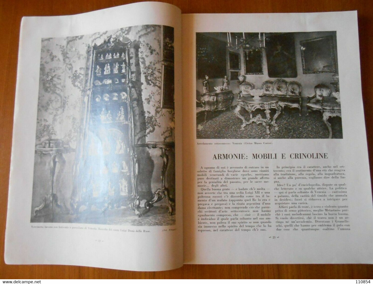 Rivista Fascista - Le Tre Venezie, Rivista Mensile Diretta Da G.Giuriati E A.Galata -Venezia 1929 - Art, Design, Décoration