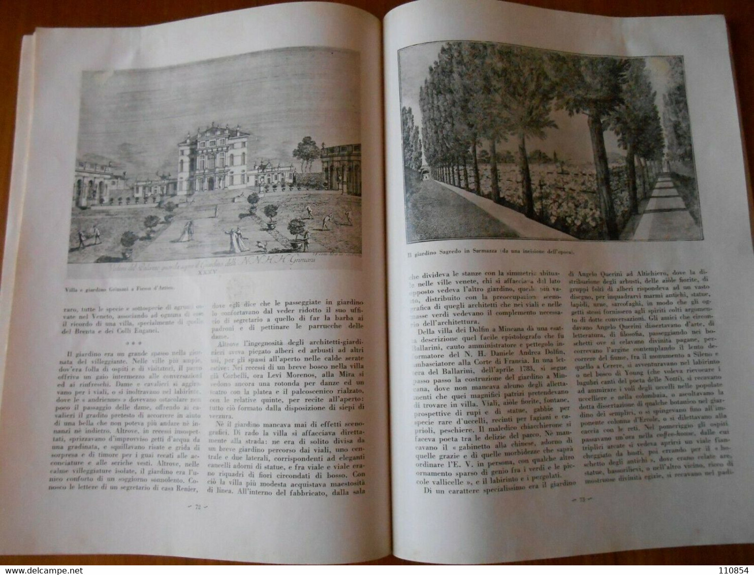 Rivista Fascista - Le Tre Venezie, Rivista Mensile Diretta Da G.Giuriati E A.Galata -Venezia 1929 - Art, Design, Décoration