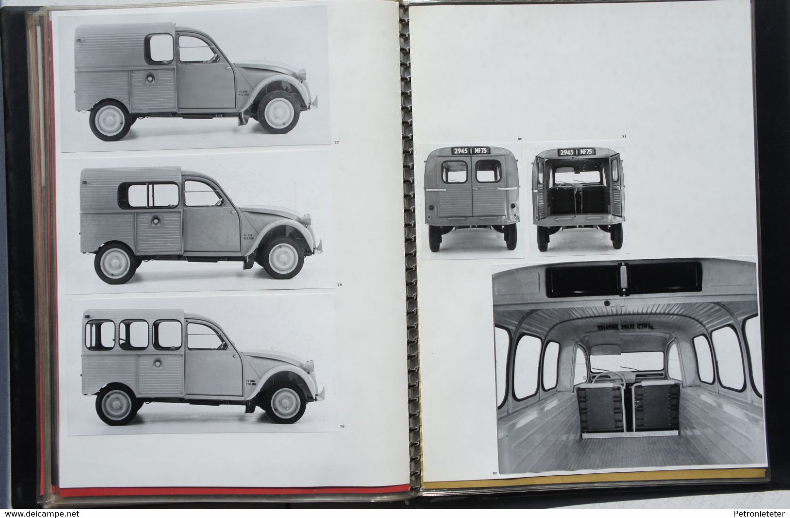 Catalogue Book CITROEN 2 CV et autres modèles Toutes photos présentées Voiture Auto Automobile Car Oldtimer Citroën