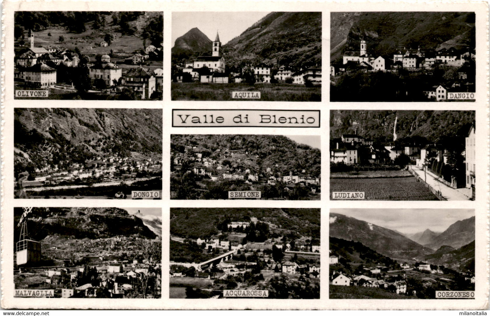 Valle Di Blenio - 9 Bilder (2908) * 21. 9. 1948 - Blenio