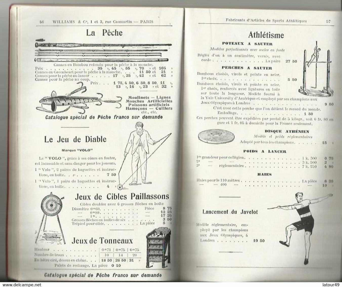 Catalogue Williams Et Cie Sport Jeux  Costumes Sports 1914 144 Pages - 1900-1949