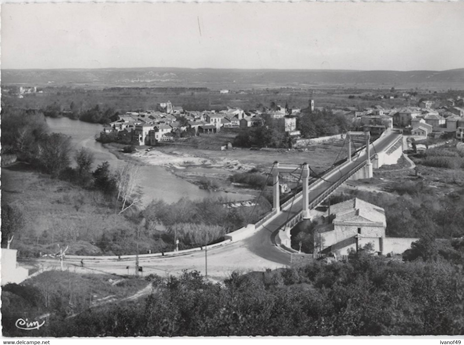 30 - REMOULINS - CPSM - Vue Générale - Remoulins