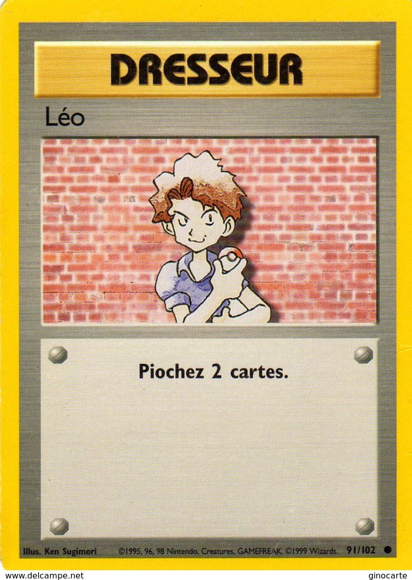 Carte Wizards Pokemon 91/102 Leo 1995 - Wizards