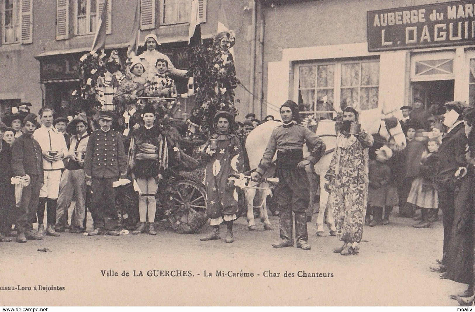 LOT DE 2 CARTES LA GUERCHE SUR L'ARBOIS - La Guerche Sur L'Aubois