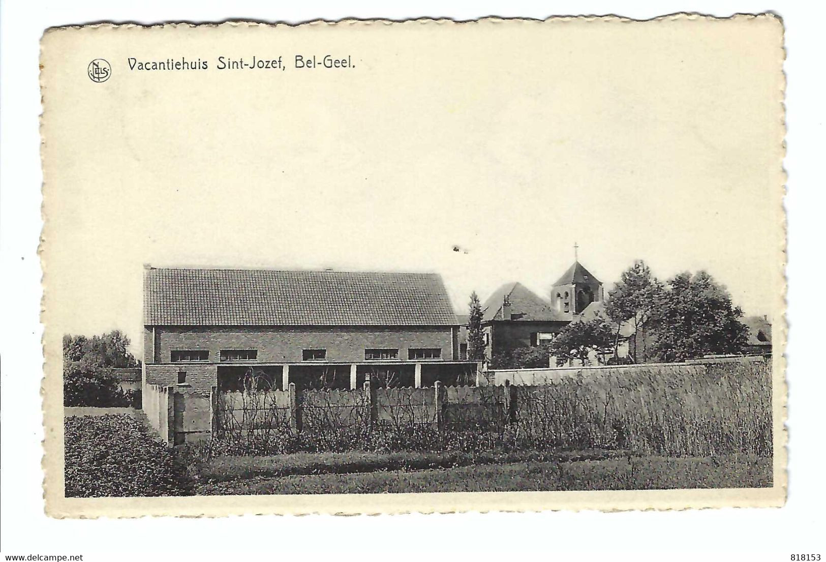 Bel-Geel  Vacantiehuis Sint-Jozef  1949 - Geel