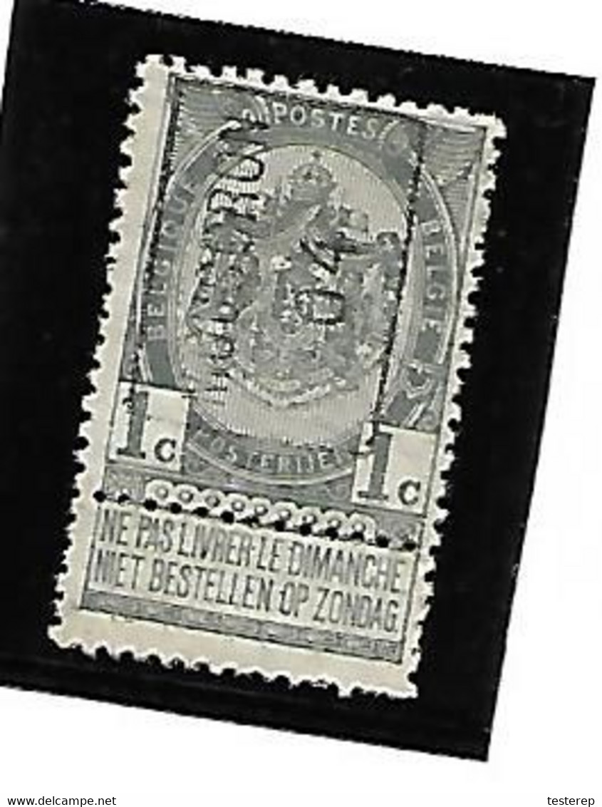 Preo  MOUSCRON  1904 Type A ( N° 589) 1 Ct N° 53 Xx - Sonstige & Ohne Zuordnung