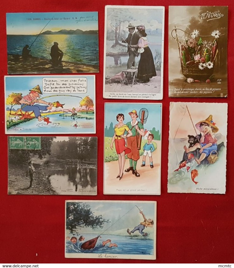 41 Cartes - Pêches , Pêche , Pêcheurs , Pêcheur - Visvangst