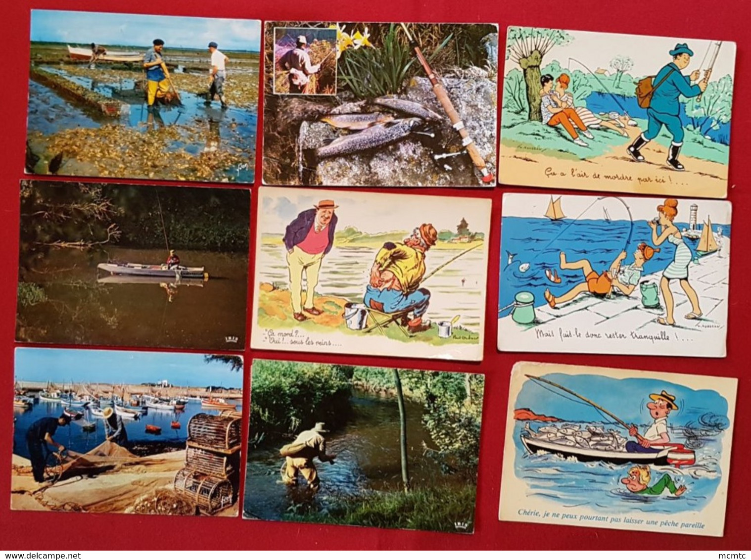 41 Cartes - Pêches , Pêche , Pêcheurs , Pêcheur - Pêche