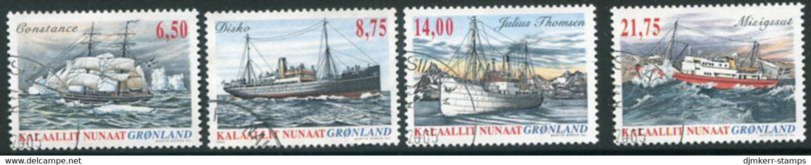 GREENLAND 2004 Shipping III Used.  Michel 423-26 - Used Stamps
