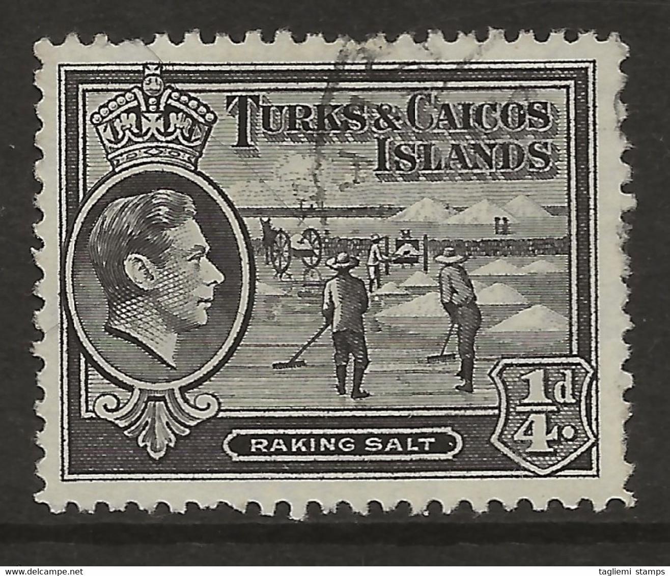 Turks & Caicos Islands, 1938, SG 194, Mint Hinged - Turks And Caicos