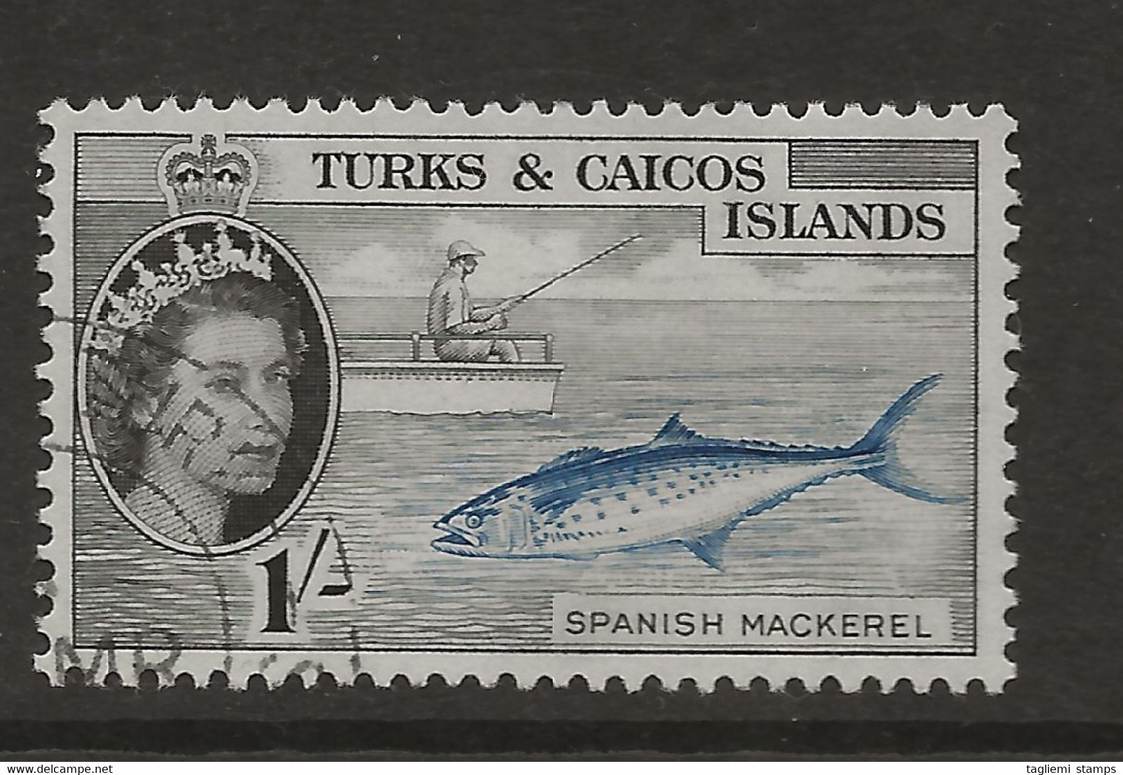 Turks & Caicos Islands, 1957, SG 246, Used - Turks And Caicos