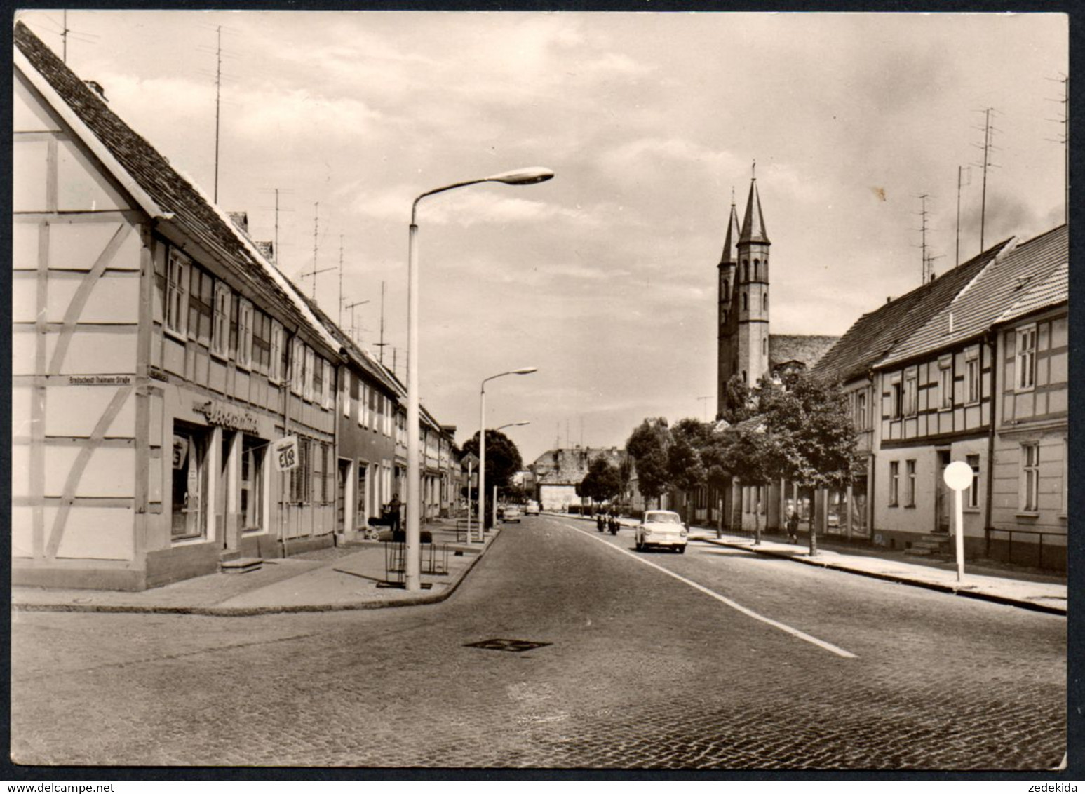 F0897 - Kyritz - Johann Sebastian Straße - VEB Bild Und Heimat - Kyritz