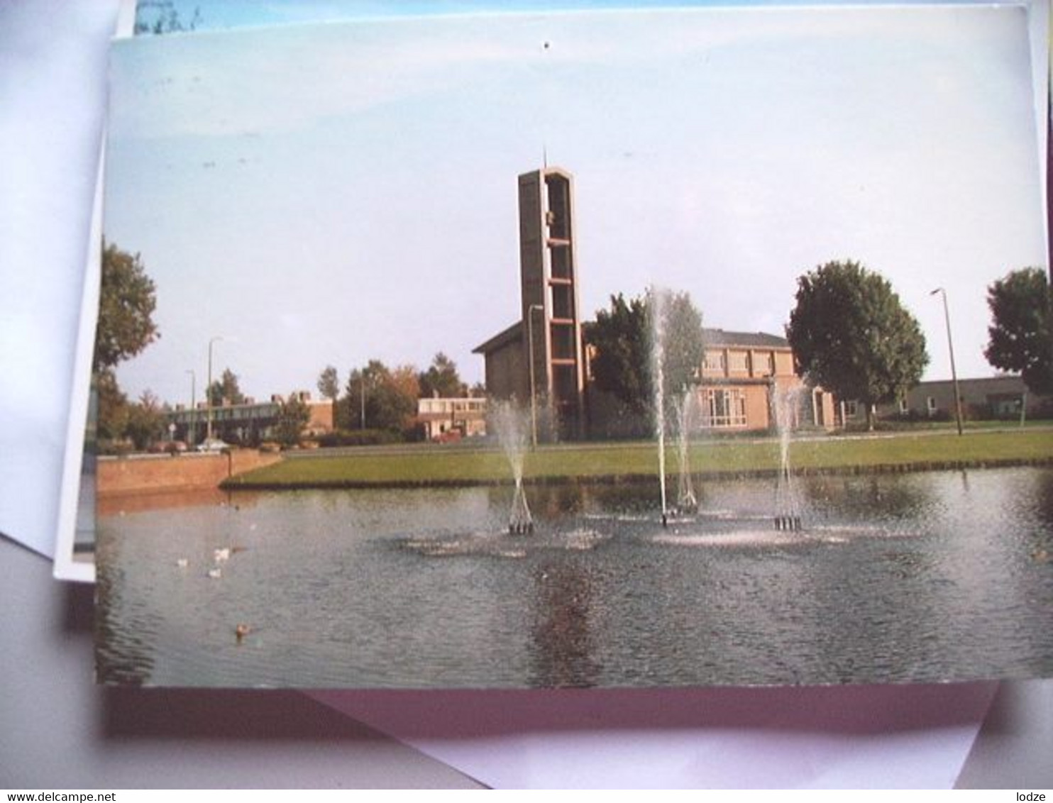 Nederland Holland Pays Bas Hoogeveen Met  Nederlands Hervormde Goede Herder Kerk - Hoogeveen