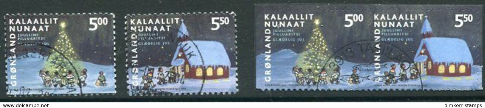 GREENLAND 2003 Christmas  Used.  Michel 403-06 - Used Stamps
