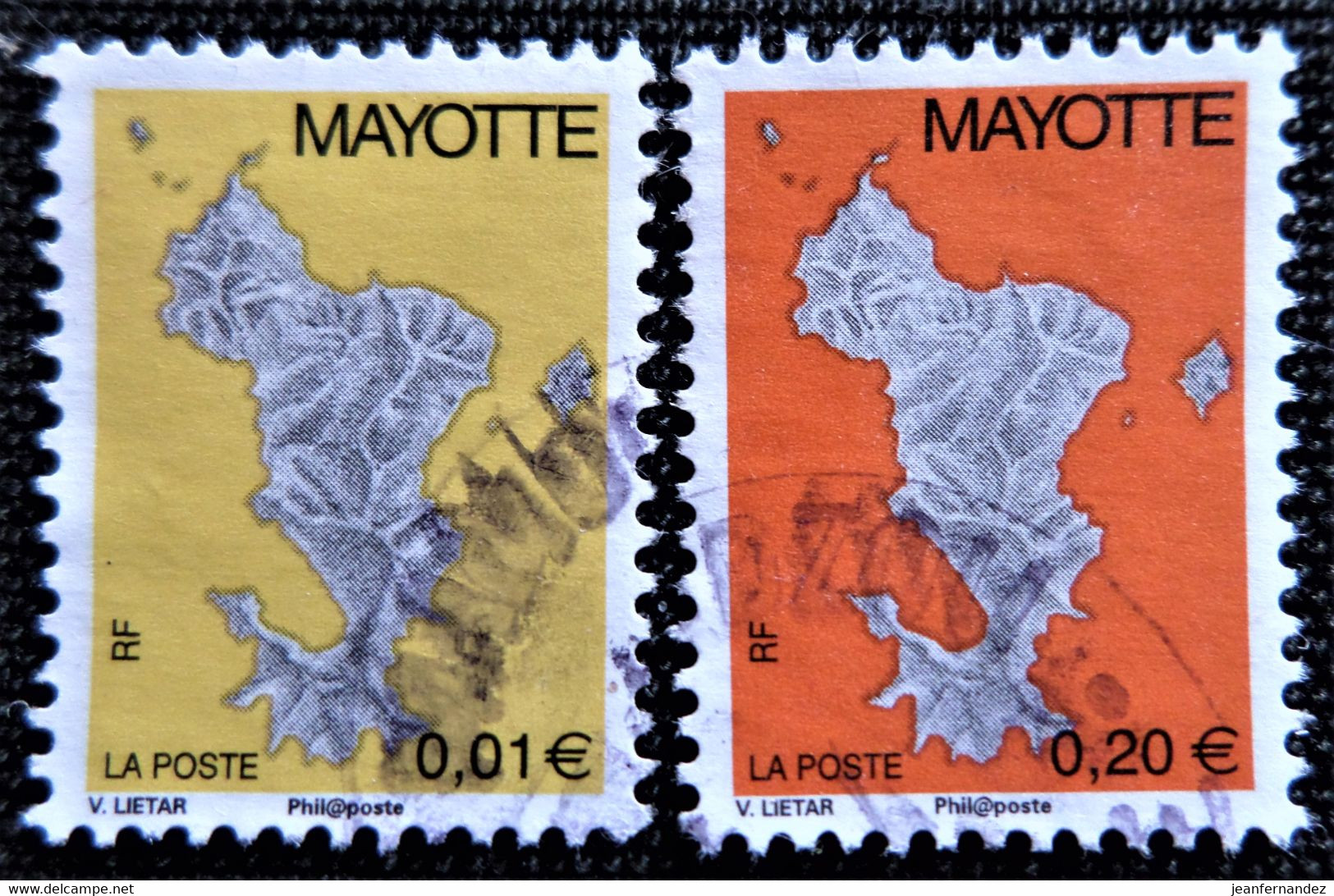 Timbres De Mayotte De 2004 - Usati