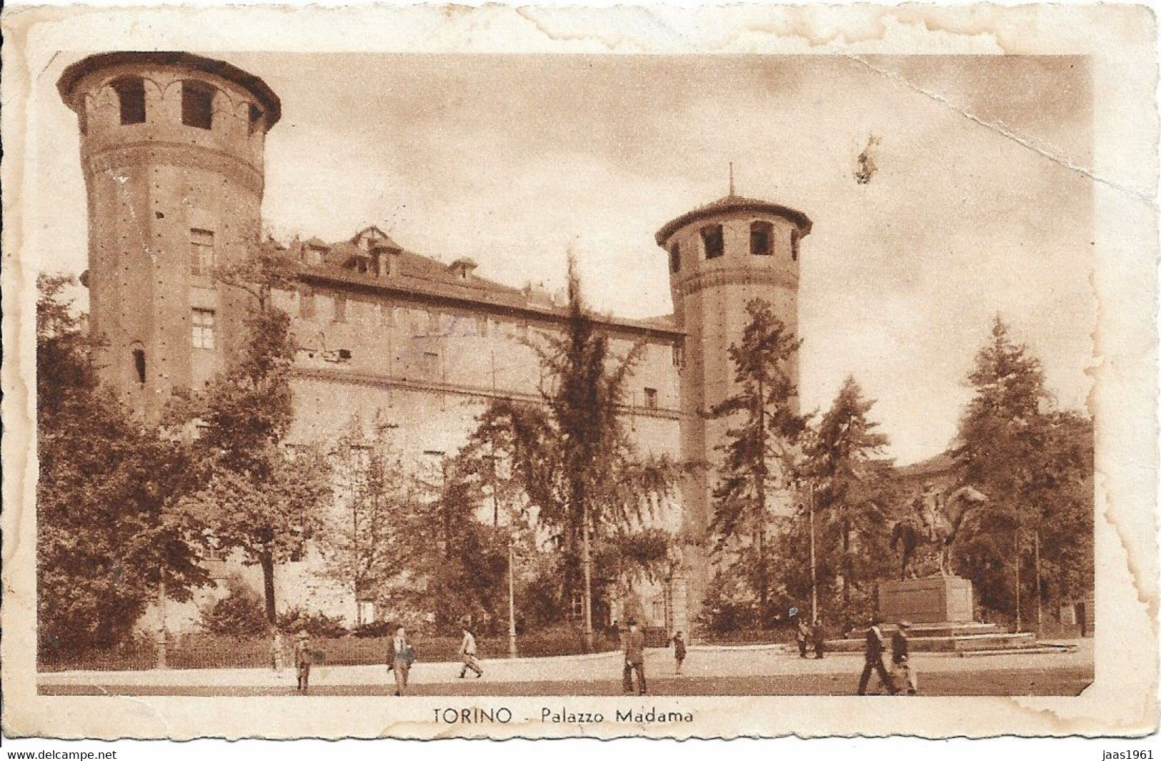 ITALY POSTCARD TORINO. PALAZZO MADAMA - Palazzo Madama