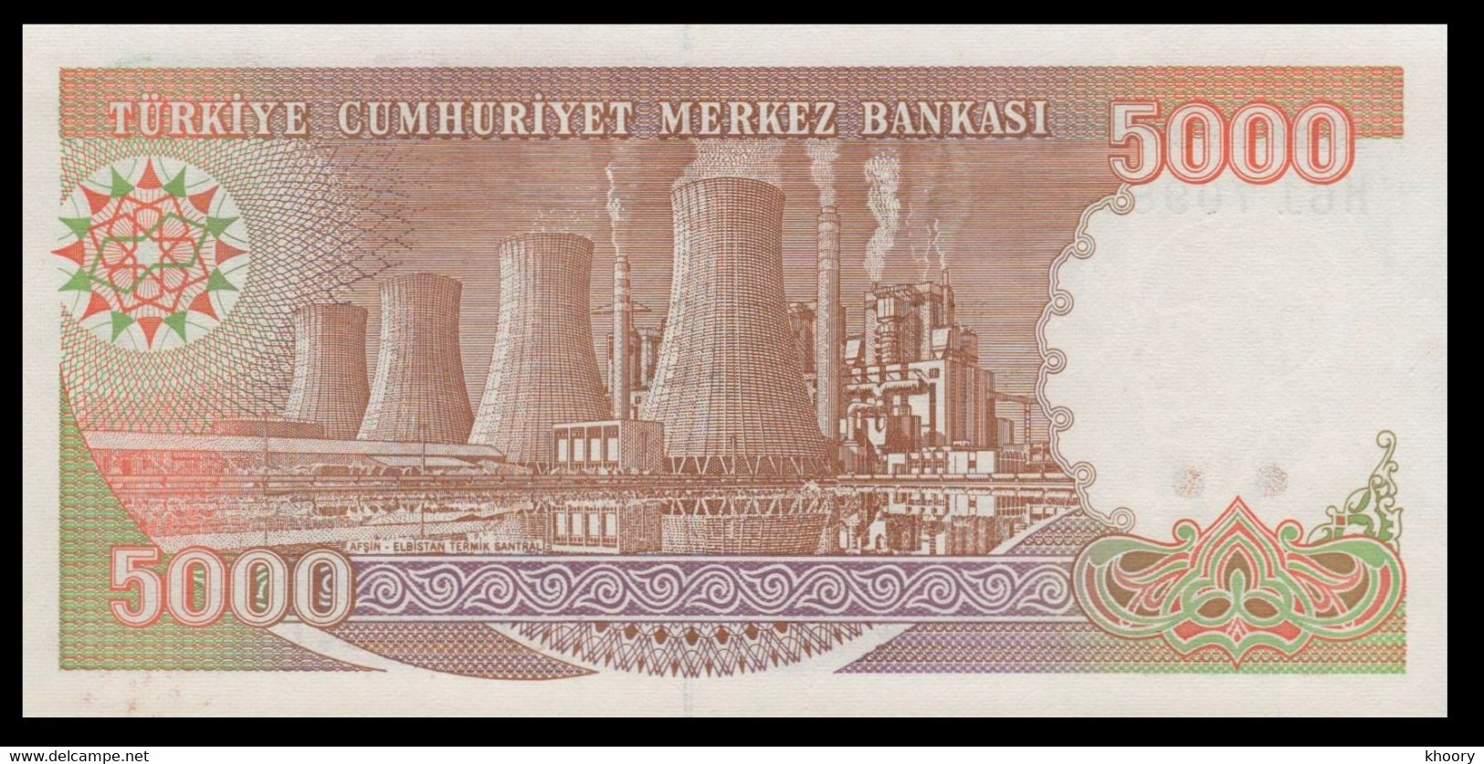 Turkey 5000 1984 UNC P-198 - Turkey