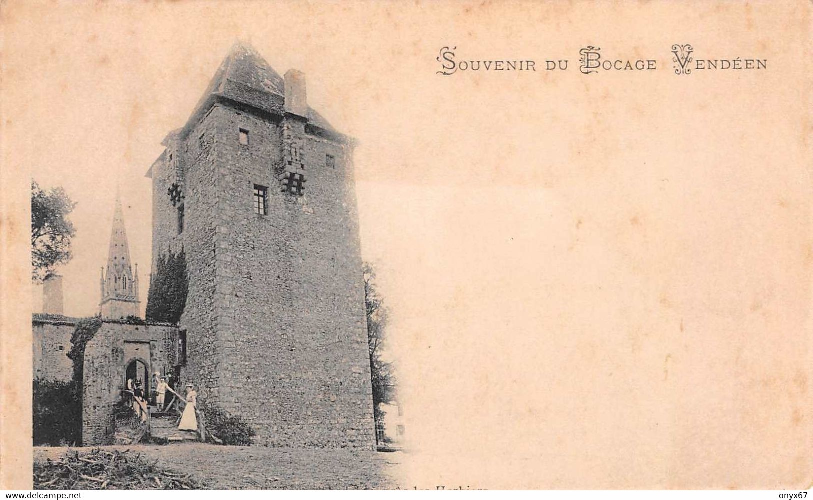 Vieille Tour D'Ardelay Près Des HERBIERS-85-Vendée-Souvenir Du Bocage Vendéen - Les Herbiers