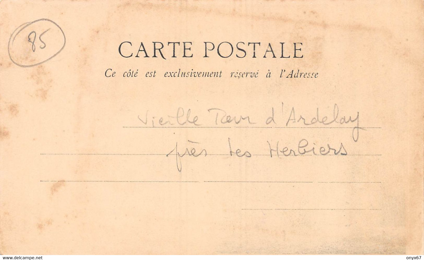 Vieille Tour D'Ardelay Près Des HERBIERS-85-Vendée-Souvenir Du Bocage Vendéen - Les Herbiers