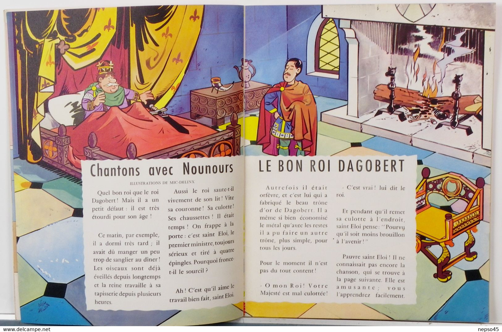 le journal de nounours.bonne nuit les petits.numéro 10 décembre 1965.