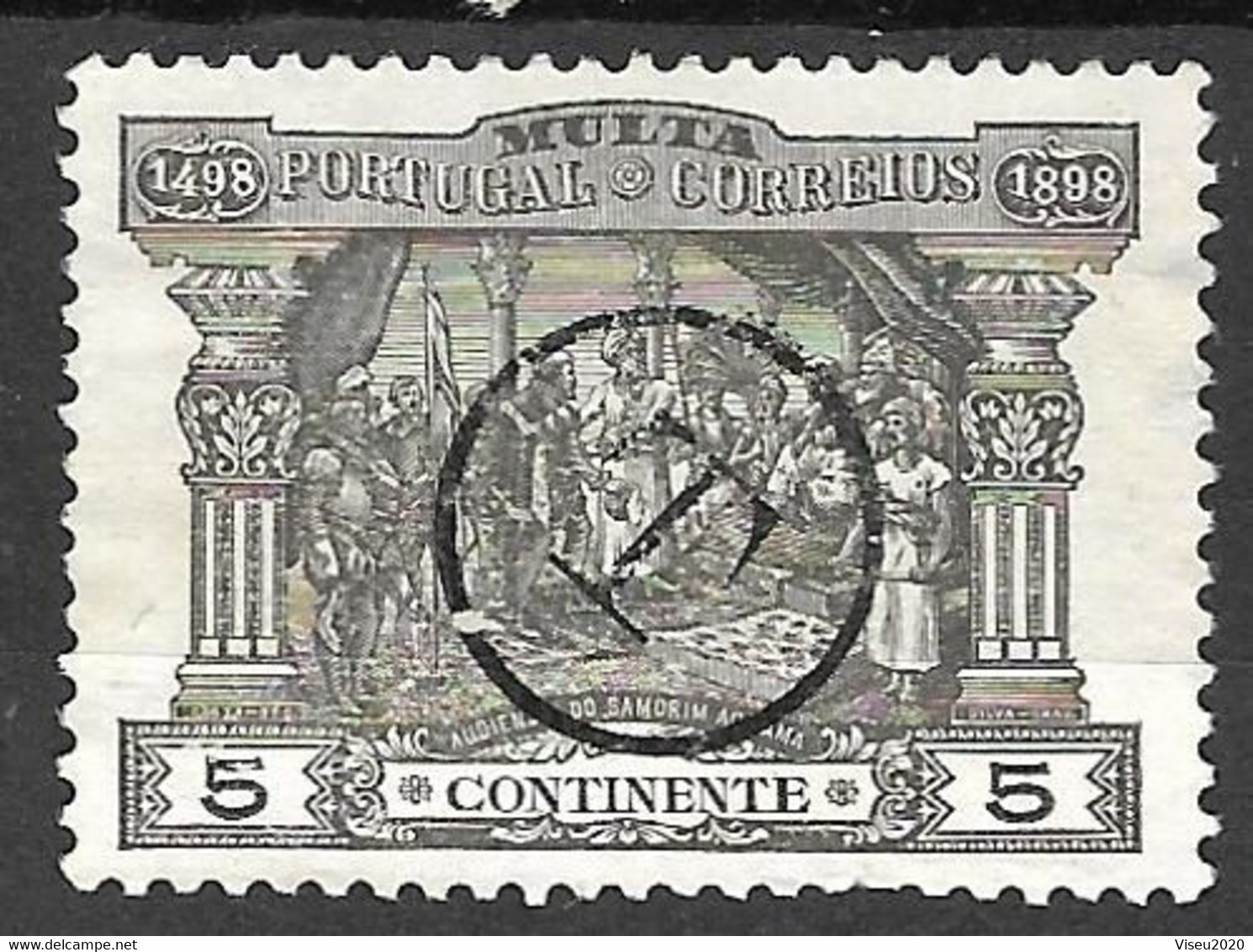 Portugal - 1898 - 4º Centenário Do Caminho Marítimo Para A Índia - Afinsa 01 - Usado