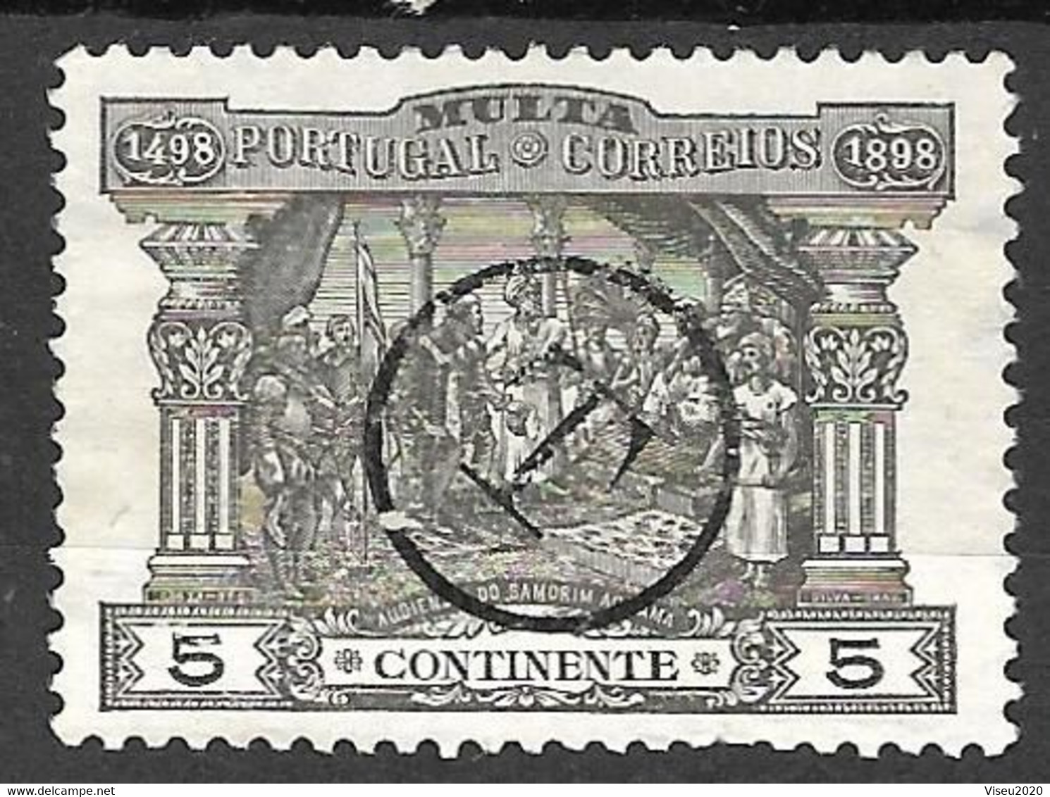 Portugal - 1898 - 4º Centenário Do Caminho Marítimo Para A Índia - Afinsa 01 - Usati