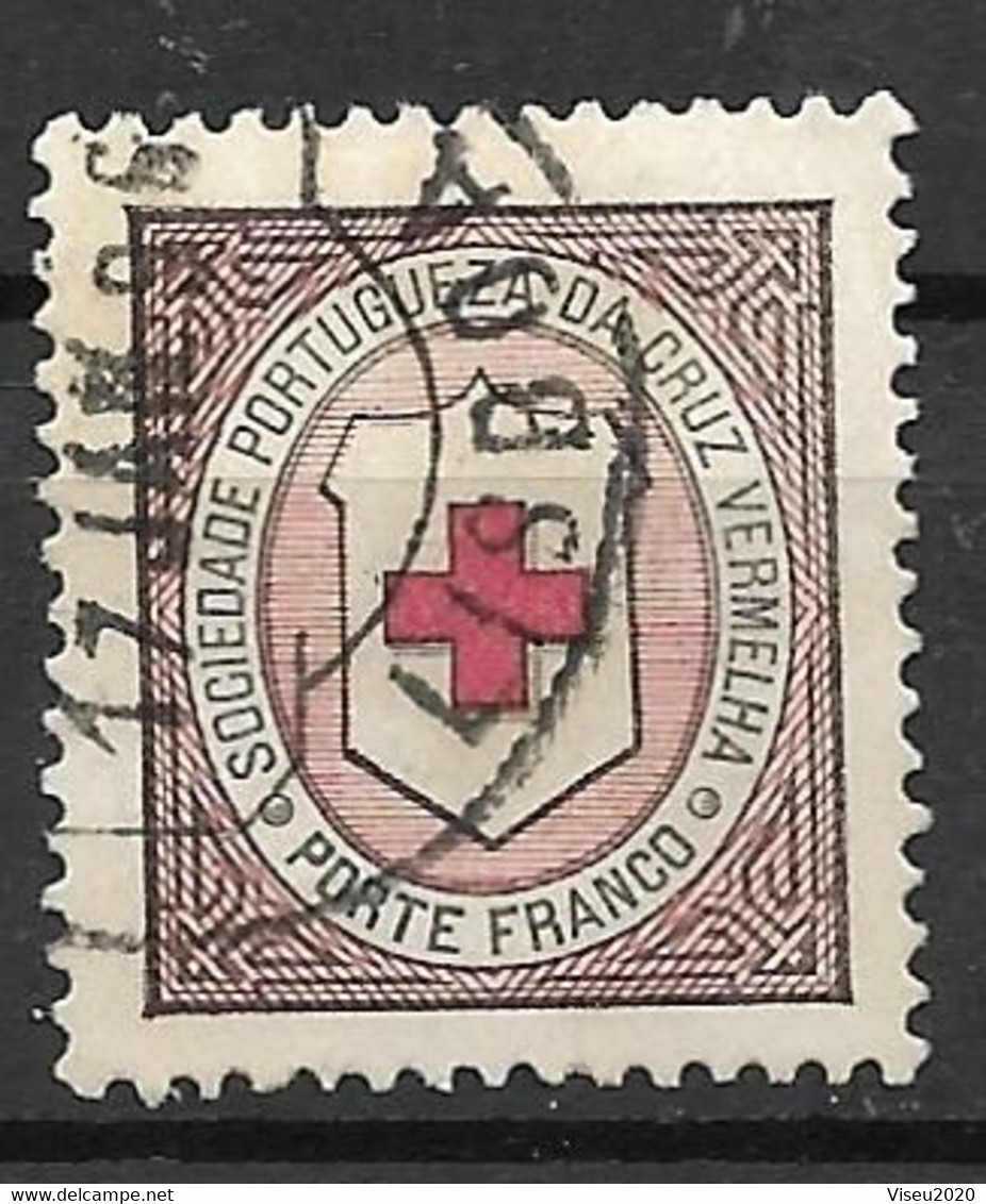 Portugal - 1890 - Convenção Cruz Vermelha - Afinsa 01 - Gebruikt