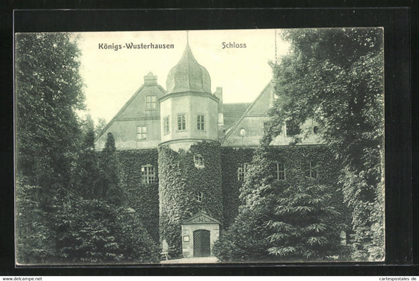 AK Königs-Wusterhausen, Aussenansicht Des Schlosses - Wusterhausen