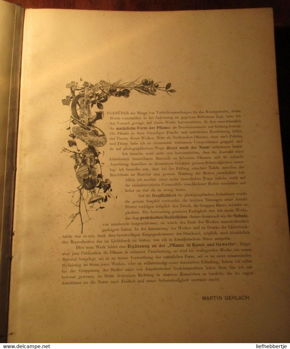 Festons Et Groupes Décoratifs Composés De Plantes Et D'animaux - Par M. Gerlach - Arte